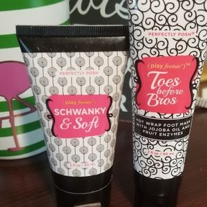 Perfectly Posh foot set.  HTF